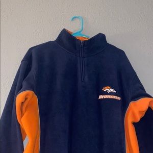 Vintage nfl broncos quarter zip